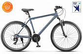 Велосипед 26 Stels Navigator 600 V Z010 21 ск AL р.17 темный/серый 2025 Суперакция